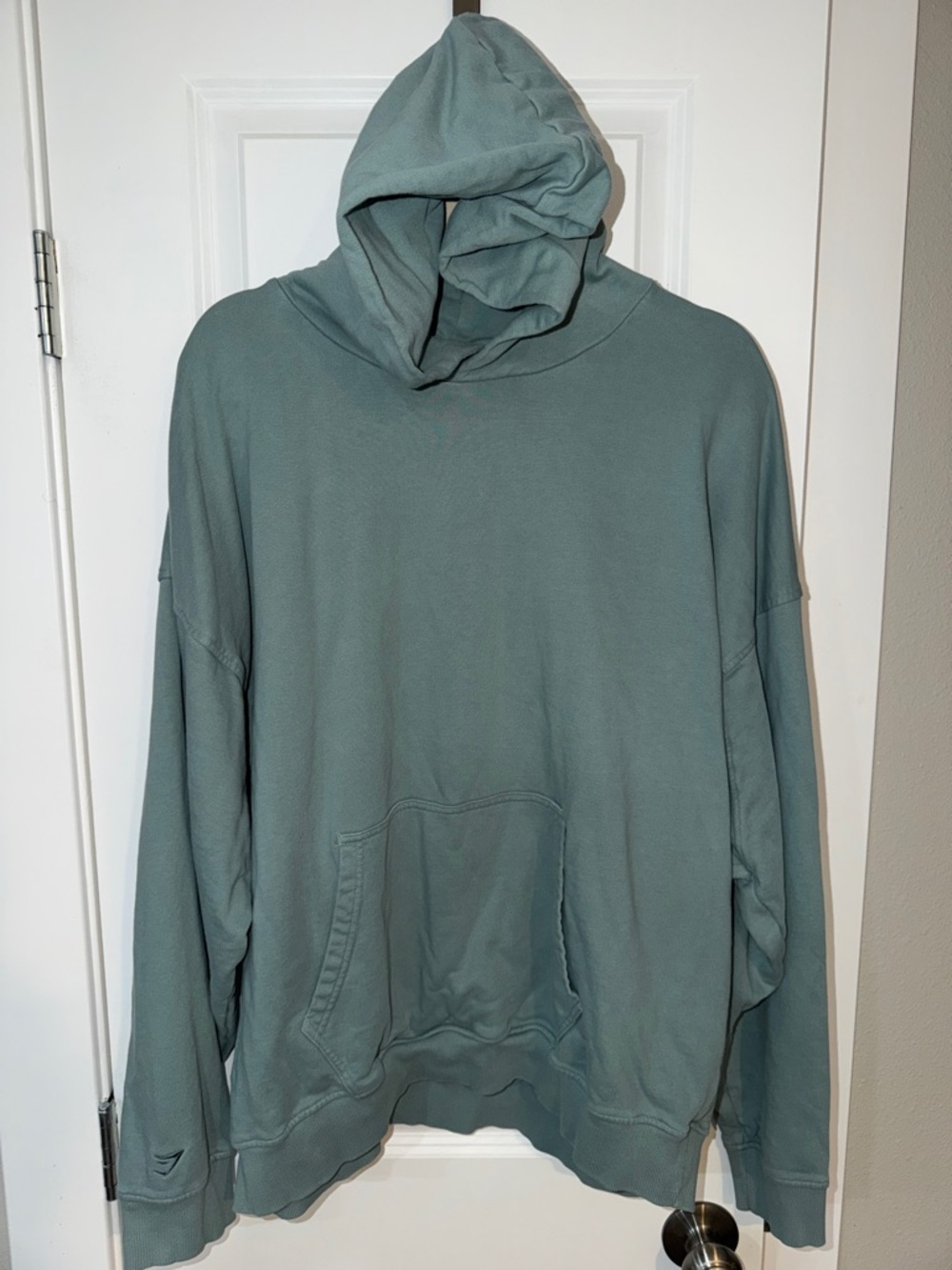 Gymshark Sage Green Hooded Sweatshirt
